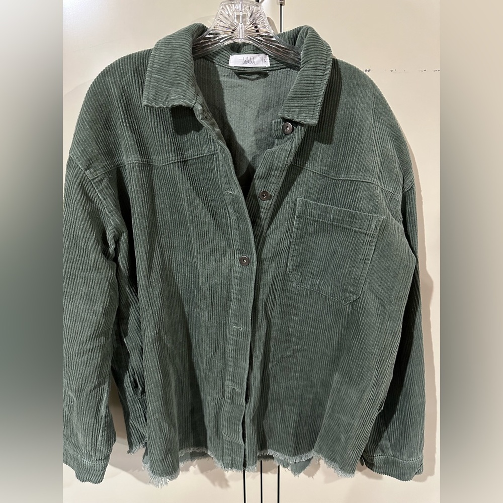 Talulah corduroy shirt Sz L